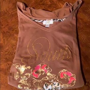 Cute tunic length tee